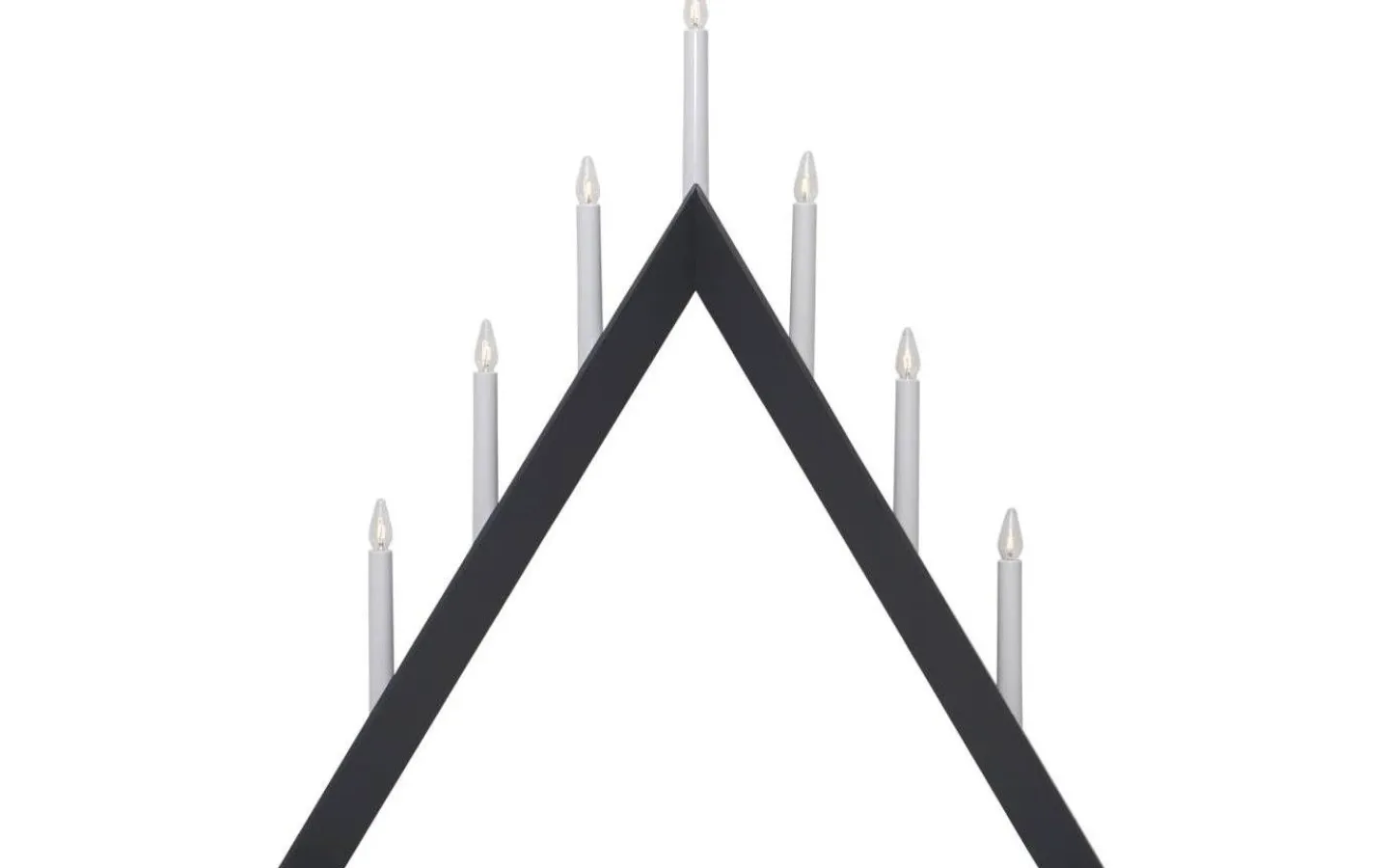 Star Trading Arrow Adventsljusstake Grå 64cm* Visa Alla Adventsljusstakar|Adventsljusstakar 61-120 Cm