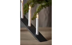 Star Trading Arrow Adventsljusstake Grå 64cm* Visa Alla Adventsljusstakar|Adventsljusstakar 61-120 Cm