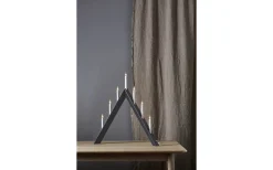 Star Trading Arrow Adventsljusstake Grå 64cm* Visa Alla Adventsljusstakar|Adventsljusstakar 61-120 Cm