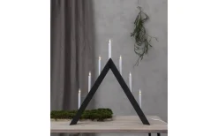 Star Trading Arrow Adventsljusstake Grå 64cm* Visa Alla Adventsljusstakar|Adventsljusstakar 61-120 Cm