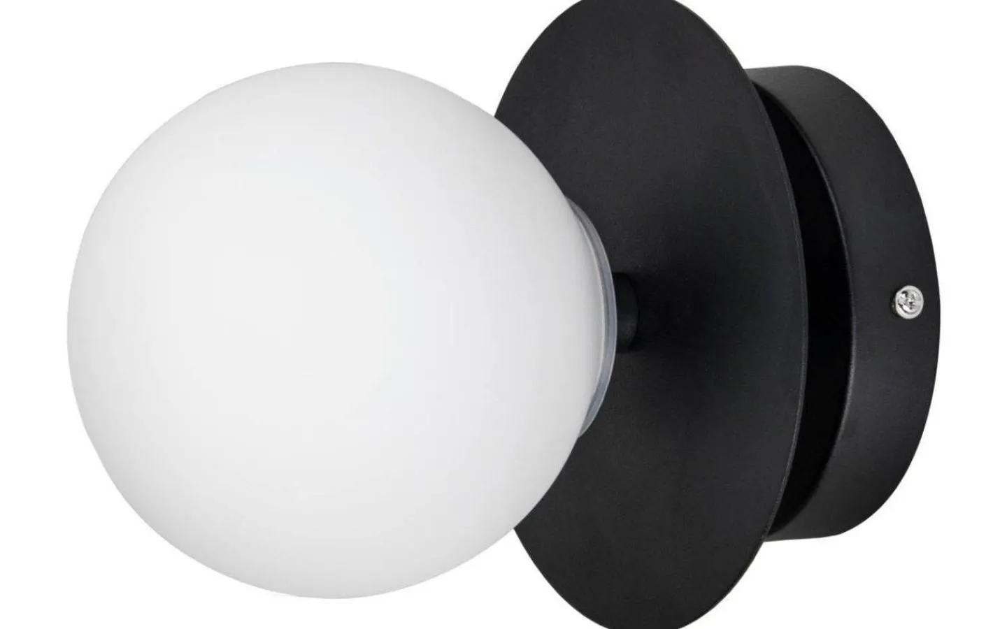 Globen Lighting Art Deco Badrumslampa Svart/Vit IP44* Badrum|Badrumslampor Vägg