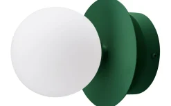 Badrumslampor Vägg|Badrumslampor Tak<Globen Lighting Art Deco Vägglampa/Plafond Grön/Vit IP44