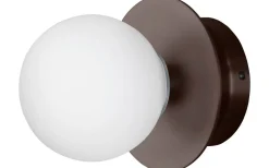 Globen Lighting Art Deco Vägglampa/Plafond Bronze/Vit IP44* Badrumslampor Vägg|Badrumslampor Tak