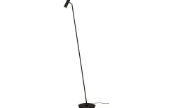 Aneta Artic Golvlampa 140cm LED 6W 3000K Svart* Golvläslampor