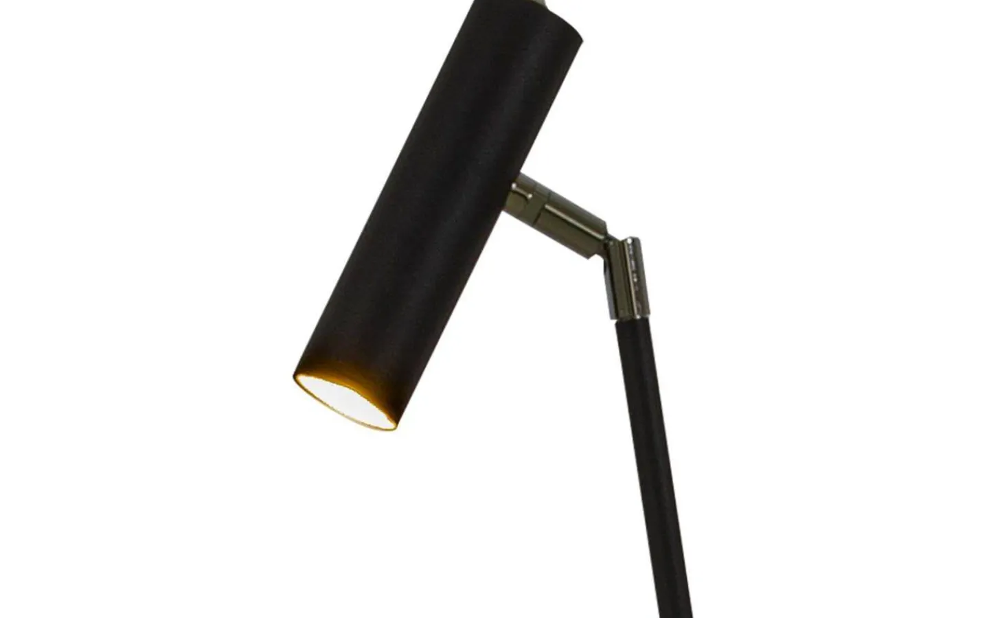 Aneta Artic Golvlampa 140cm LED 6W 3000K Svart* Golvläslampor