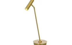 Aneta Artic Skrivbordslampa 52cm LED 6W 3000K Matt Mässing* Sovrum|Skrivbordslampor