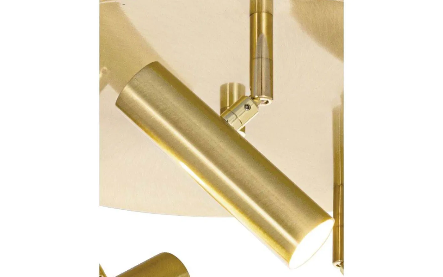 Hall & Trappa|Runda Takspotlights<Aneta Artic Takspotligt 40cm LED 5x6W 3000K Matt Mässing