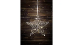 Artur Batteridriven Stjärna 50cm Silver