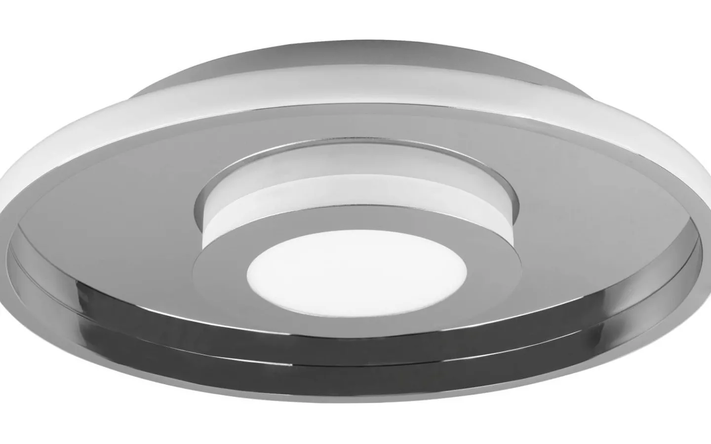 Trio Lighting Ascari H2O Plafond LED 40cm krom IP44* Badrumslampor Tak