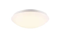 Taklampor Utomhus|Badrumslampor Tak<Nordlux Ask Plafond 28cm IP44, Vit