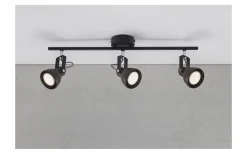 Nordlux Aslak Takspotlight 3L Svart* Hall & Trappa|Avlånga Takspotlights