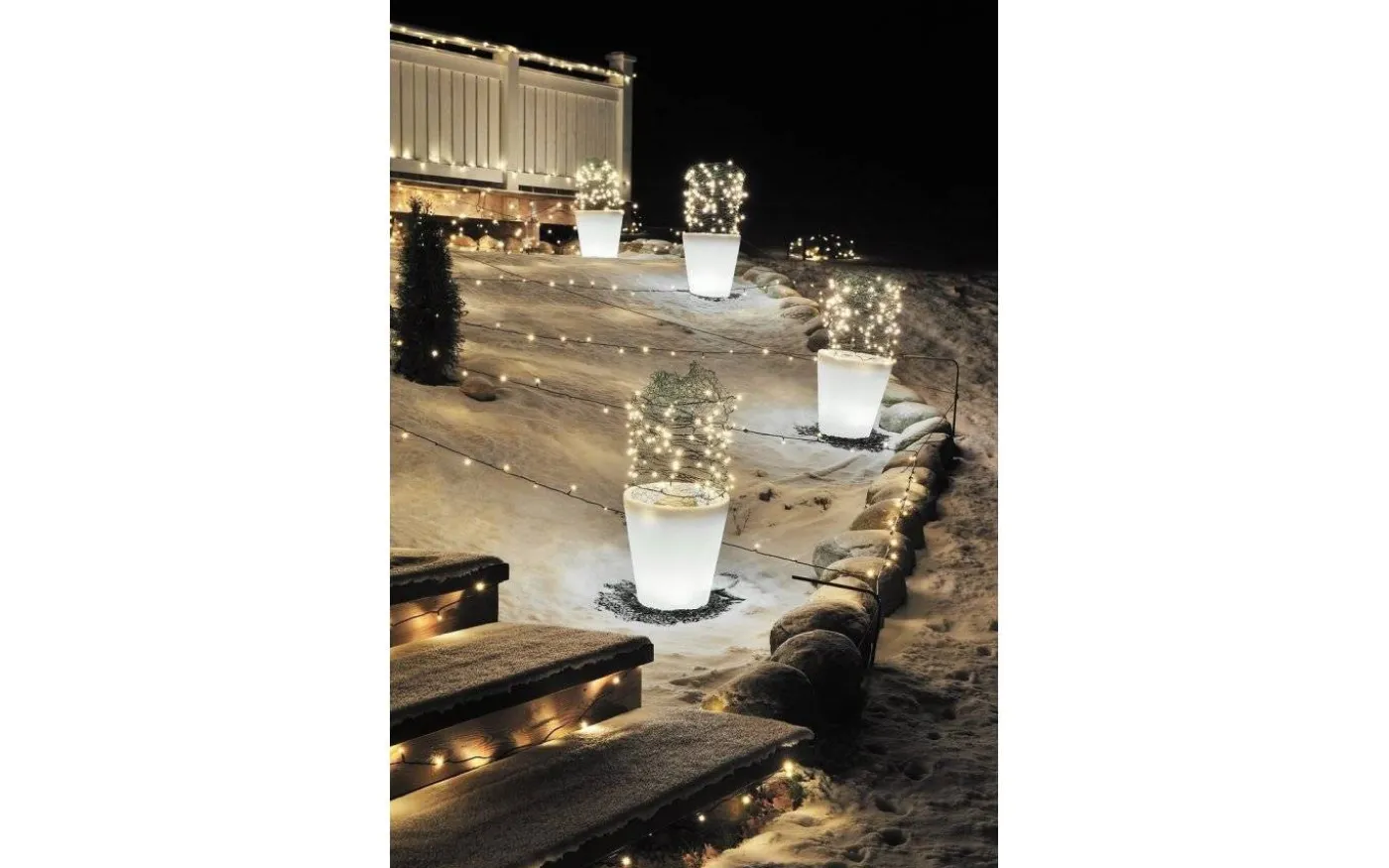 Assisi Blomkruka Liten LED