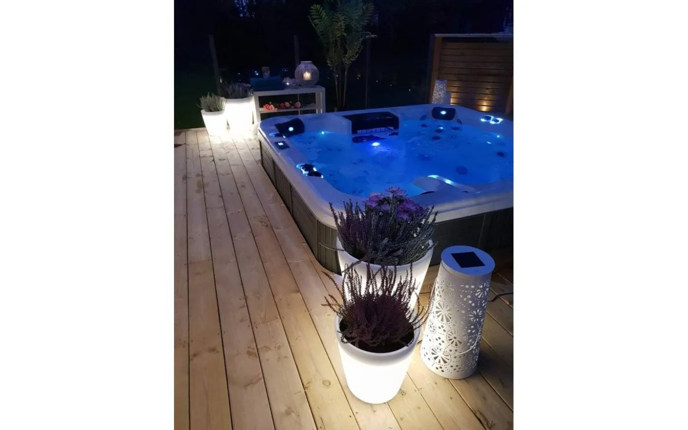 Assisi Blomkruka Stor LED