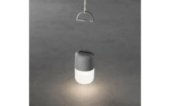 Solcellslampor Dekoration|Visa Alla Solcellslampor<Konstsmide Assisi Solcell/USB-lampa Hängande/Stående Dimbar Grå