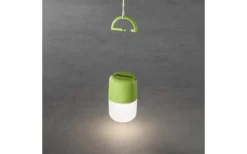 Assisi Solcell/USB-lampa Hängande/Stående Dimbar Grön