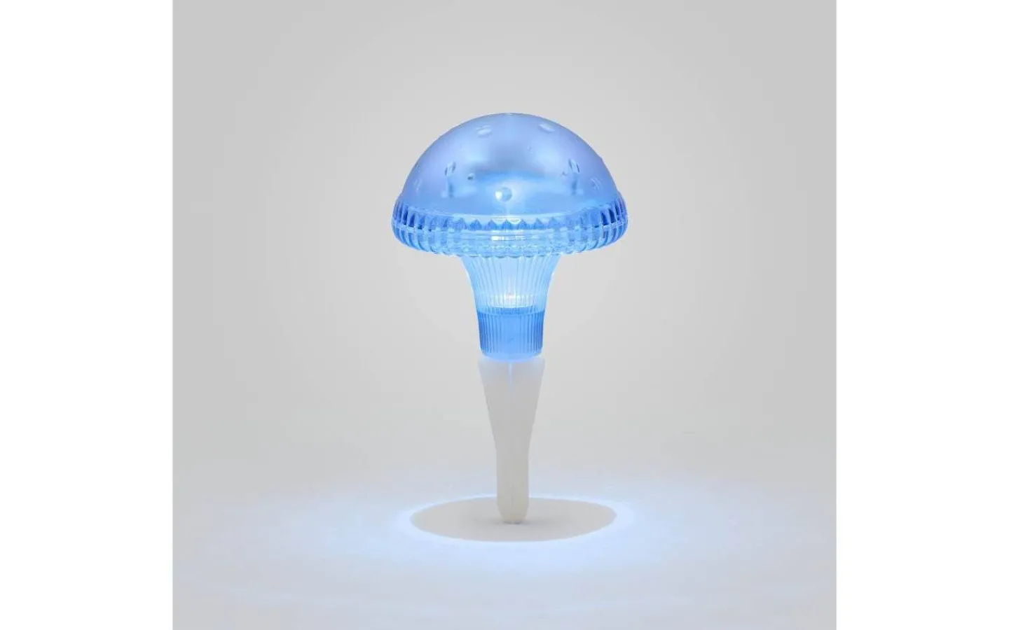 Konstsmide Assisi Svamp Solcellslampa Blå IP44* Solcellslampor Stig & Mark|Visa Alla Solcellslampor