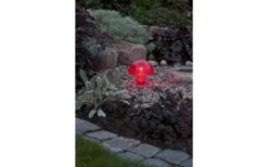 Solcellslampor Stig & Mark|Visa Alla Solcellslampor<Konstsmide Assisi Svamp Solcellslampa Röd IP44