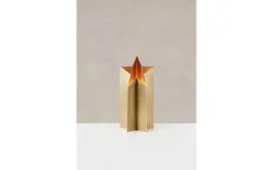 Markslojd Asteri Bordsstjärna 35cm Antik Mässing* Julpynt Inomhus|Inomhusdekorationer 230V