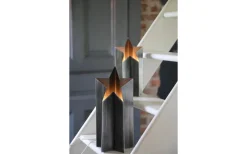 Asteri Bordsstjärna 35cm Antik Silver