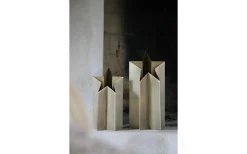 Asteri Bordsstjärna 27cm Antik Mässing