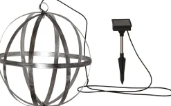 Astri Solcellslampa 30cm Antiksilver