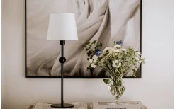 Globen Lighting Astrid Lampfot 41cm Svart* Lampfötter