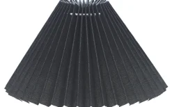 PR Home Astrid Lampskärm Ø40cm Veckad Antrasit* Plisserade Lampskärmar