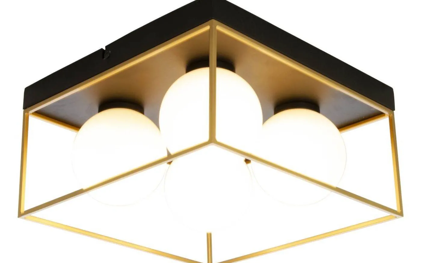 Astro Plafond 28cm Svart/Guld