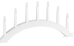 Atle Adventsljusstake 27cm 7L Vit