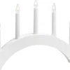 Markslojd Atle Adventsljusstake 28cm 5L Vit* Adventsljusstakar 0-30 Cm|Visa Alla Adventsljusstakar