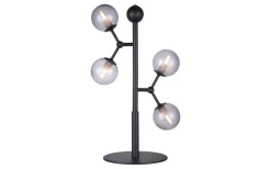 Atom Bordslampa 52cm Svart/ Smoke