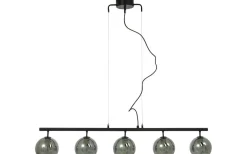 Aneta Atom Taklampa 114cm Svart/Rök* Avlånga Taklampor