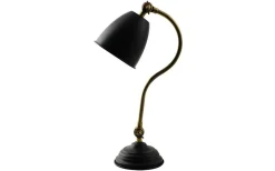 Atos Skrivbordslampa 48cm Svart/Guld