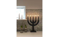 Visa Alla Adventsljusstakar|Adventsljusstakar 31-60 Cm<Konstsmide August Adventsljusstake 42cm Svart