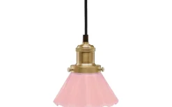 Fönsterlampor<PR Home August Veckad Fönsterlampa 15cm Mässing/Rosa