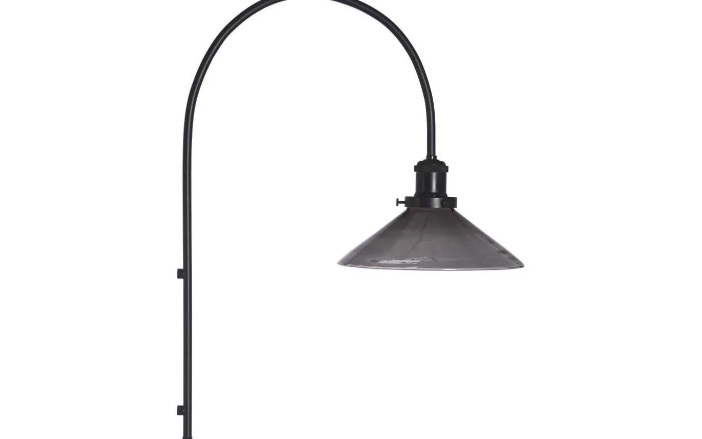 August Vägglampa 60cm Svart