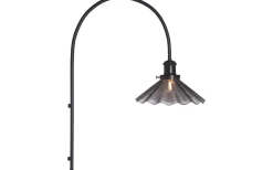 Lampetter<PR Home August Vägglampa Veckad 60cm Svart