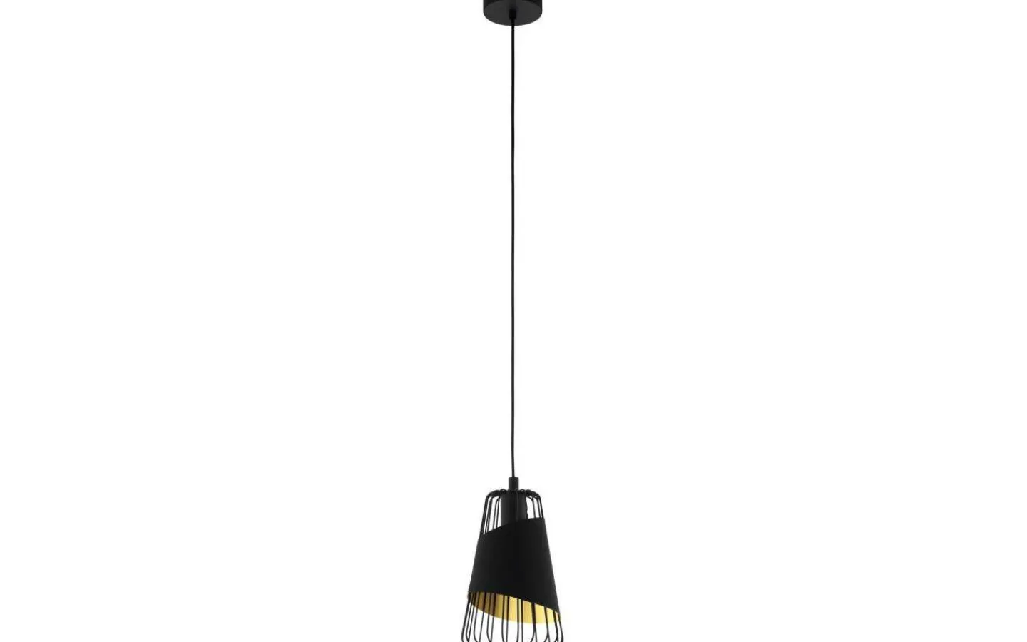 Fönsterlampor<Eglo Austell Fönsterlampa 17cm Svart/Guld