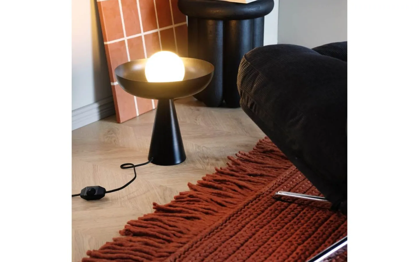 Bordslampor<Dyberg Larsen Ava Bordslampa 35cm Svart