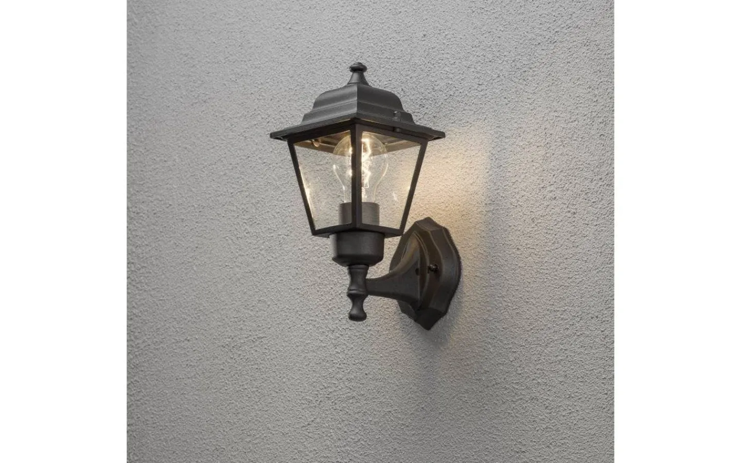 Vägglyktor<Konstsmide Ava Vägglykta Svart IP23