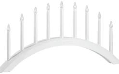 Avento Adventsljusstake 35cm 9L Vit