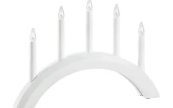 Visa Alla Adventsljusstakar|Adventsljusstakar 0-30 Cm<Markslojd Avento Adventsljusstake 28cm 5L Vit