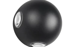 Avisio 4xLED Vägglampa mattsvart IP54