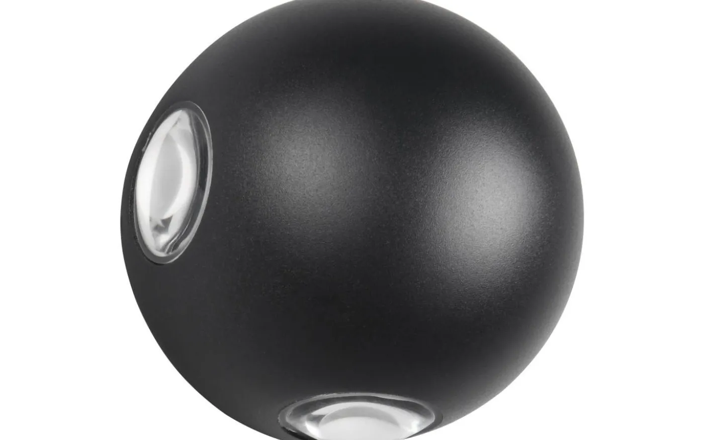 Avisio 4xLED Vägglampa mattsvart IP54