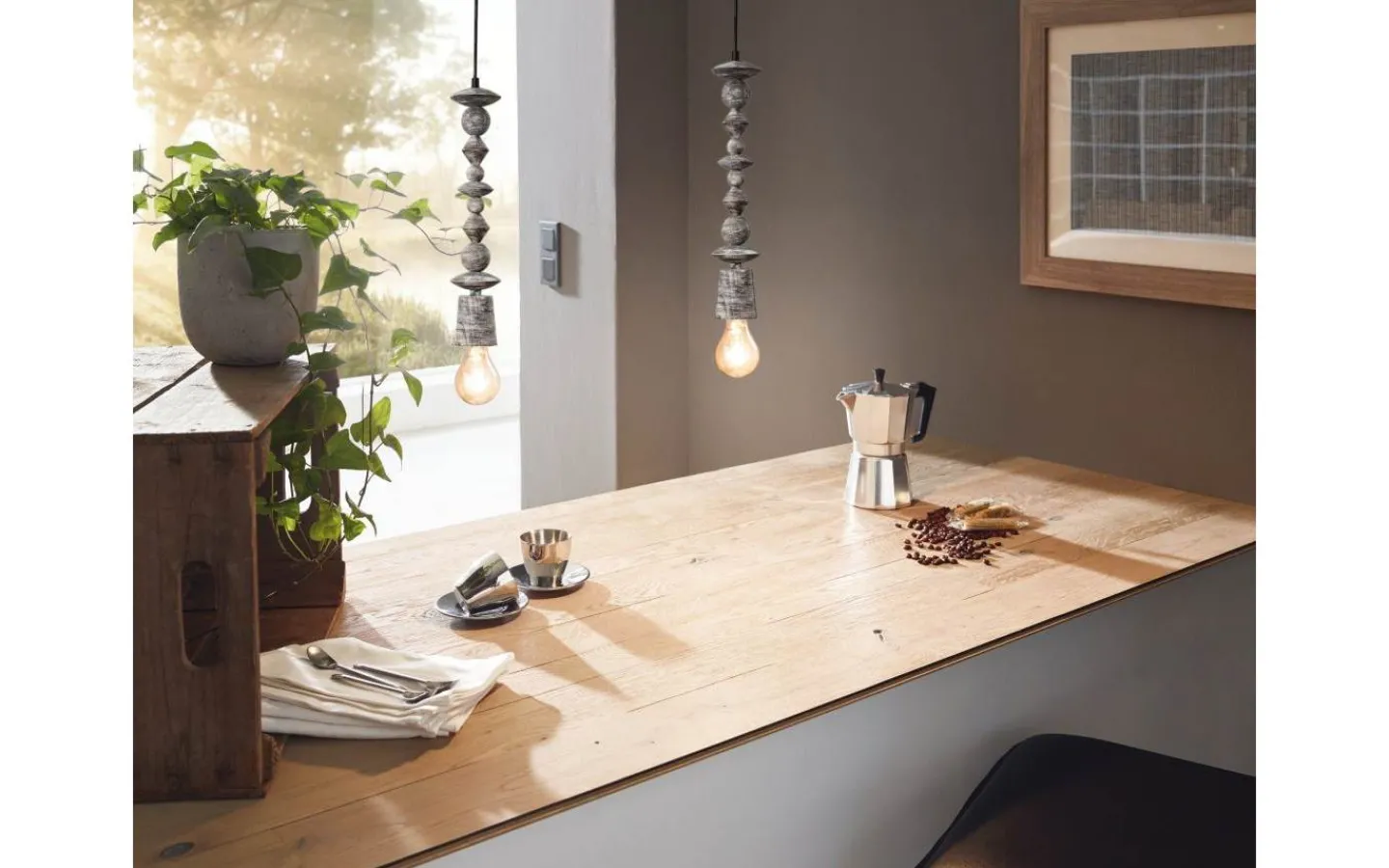 Fönsterlampor<Eglo Avoltri Fönsterlampa 8cm Svart Patina