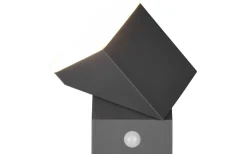 Avon LED 1-delad Vägglampa antracitgrå rörelsesensor IP54