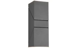 Avon LED Vägglampa 2-delad antracit IP54