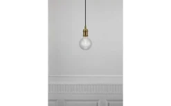 Nordlux Avra Pendellampa Mässing* Fönsterlampor|Sladdställ Med Sockel