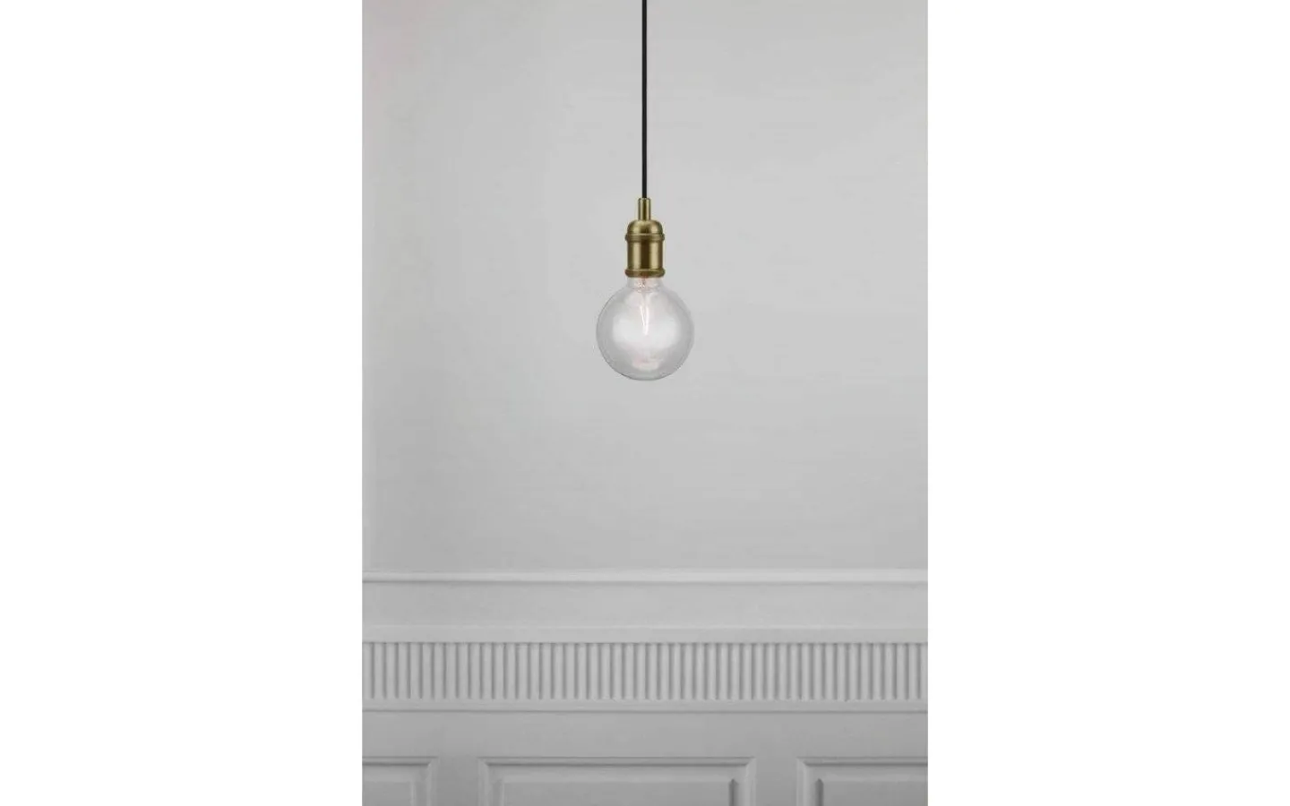 Nordlux Avra Pendellampa Mässing* Fönsterlampor|Sladdställ Med Sockel