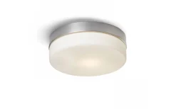 Rendl AWe Plafond 23cm Matt Nickel 14W LED 3000K IP44* Badrumslampor Tak|Plafonder